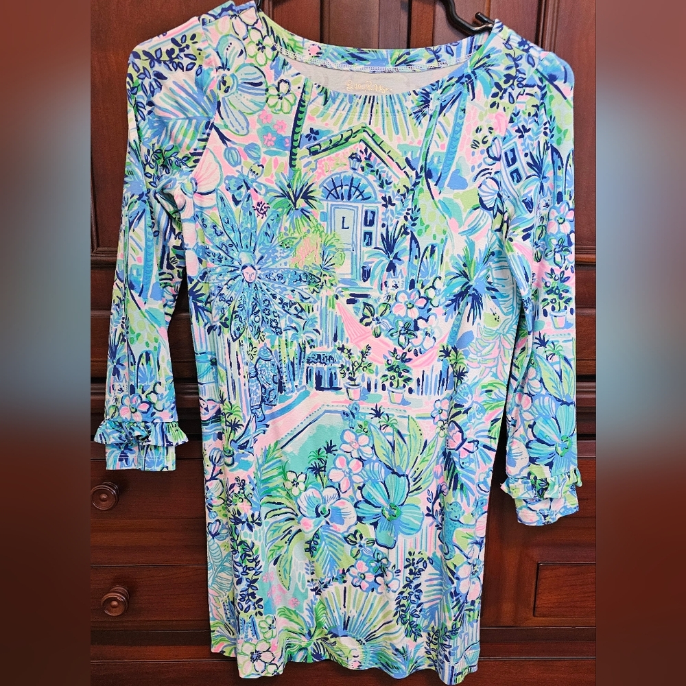 Lilly Pulitzer Vibrant Floral Dress